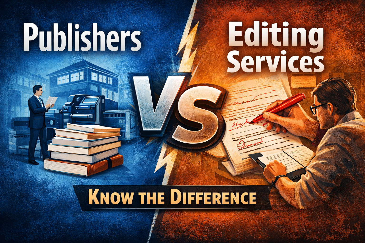 publishers vs editing services