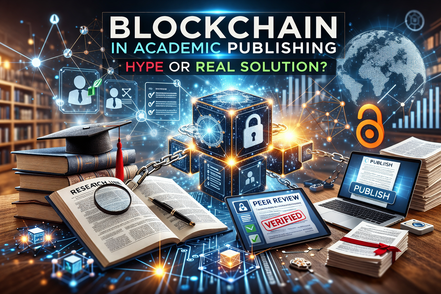 blockchain in academic publishing