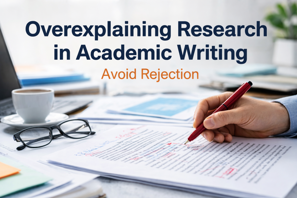 overexplaining research in academic writing