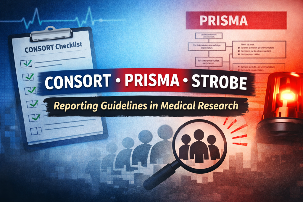 reporting guidelines in medical research