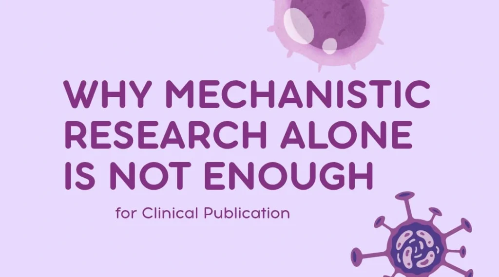 mechanistic research clinical publication
